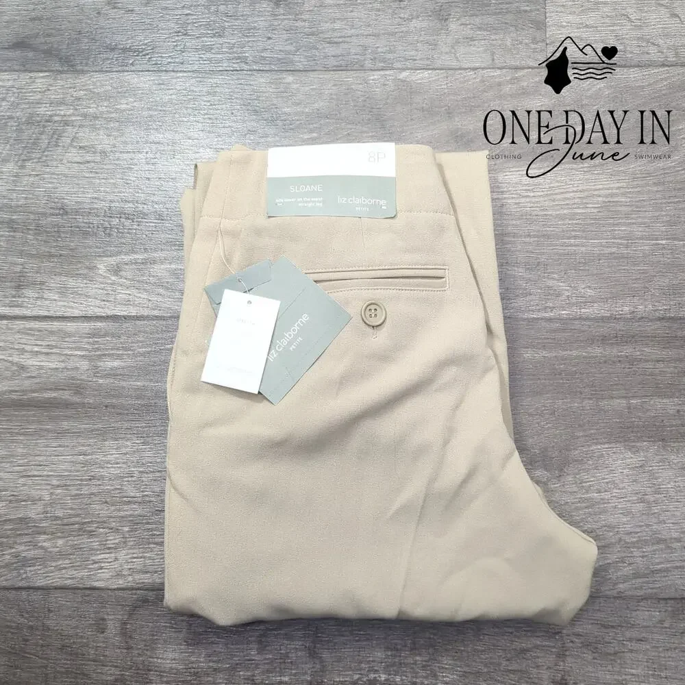 Liz Claiborne Petite Sloane Pants Size 8P
